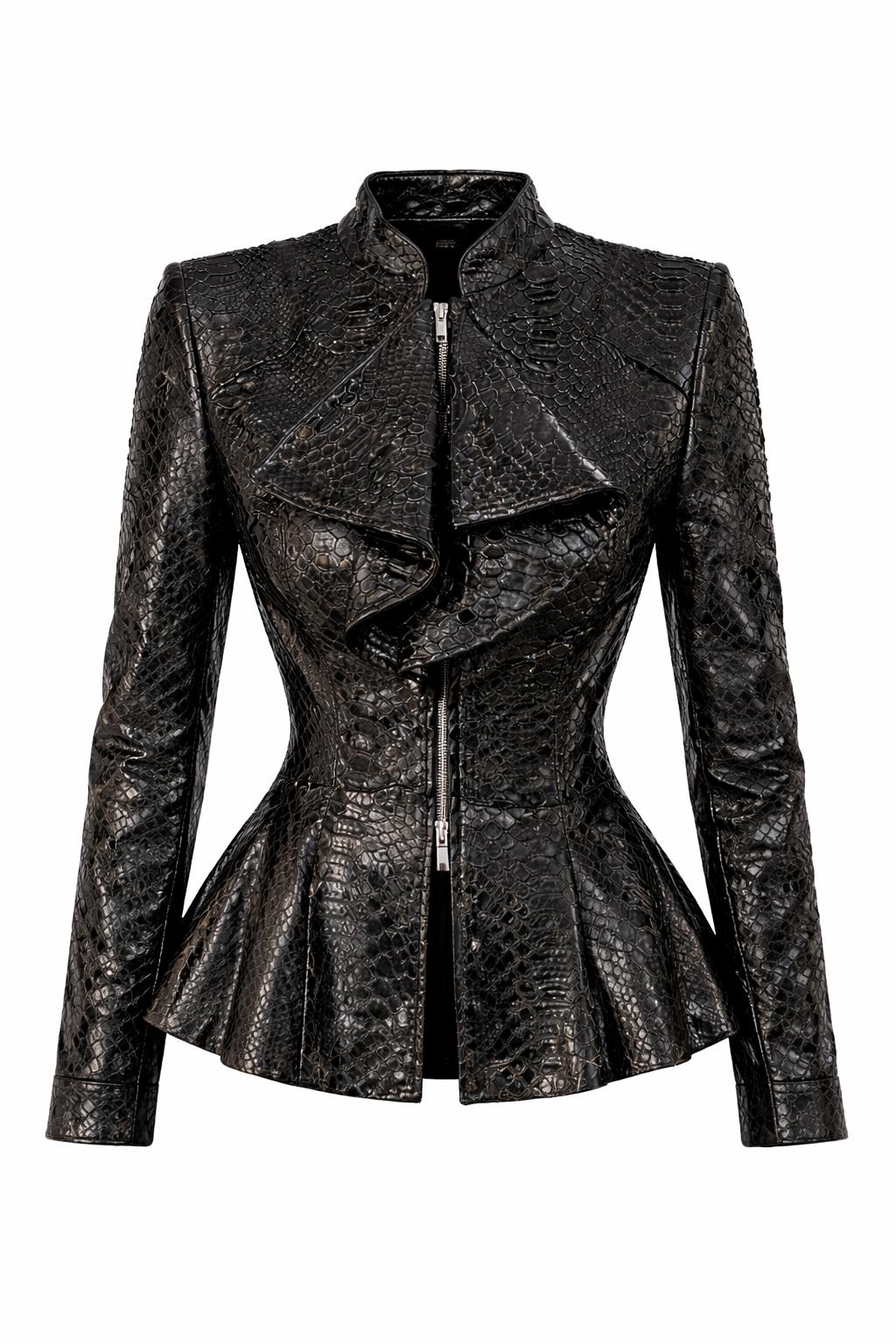 The Black Python Jacket