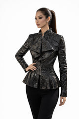 The Black Python Jacket