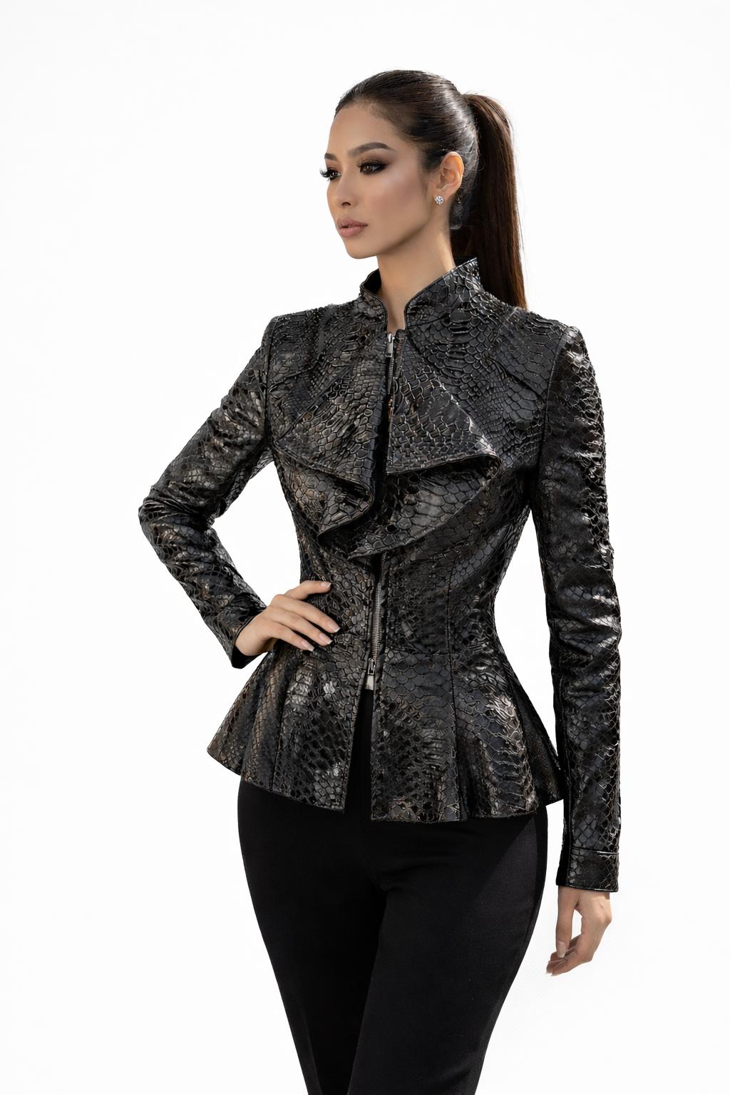The Black Python Jacket