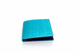 Men’s Luxury Crocodile Leather Wallet – Handcrafted Premium Wallet - Turquoise