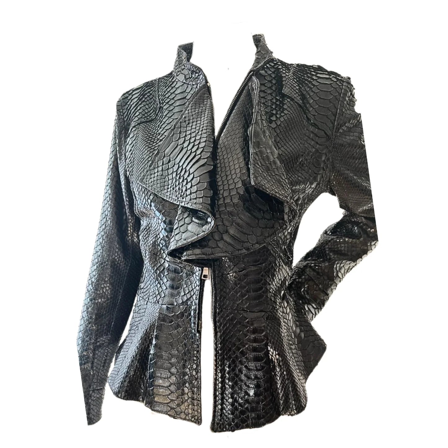 The Black Python Jacket