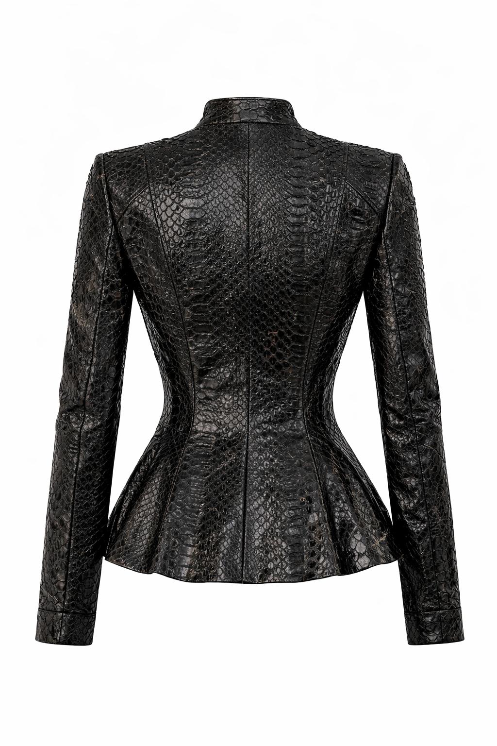 The Black Python Jacket