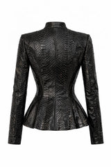 The Black Python Jacket