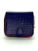 “The Aurora” Purple Croco Zip Wallet - Some Offered The Future, A Wallet Full Of Love