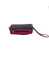 “The Radiant Grace” Purple Croco Wallet - Some Offered The Future, A Wallet Full Of Love